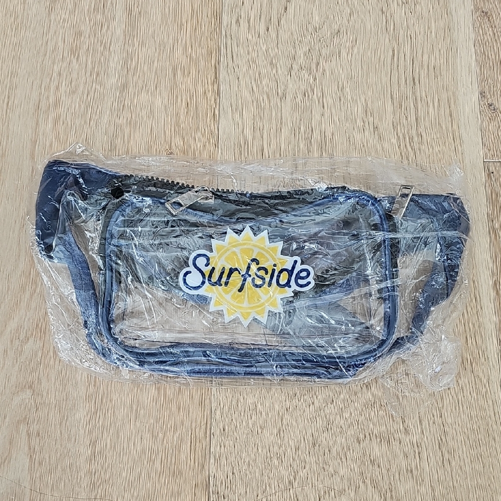 Surfside Blue Transparent Men's Bag